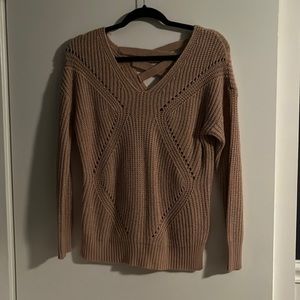 Charlotte Russe small dusty rose sweater
